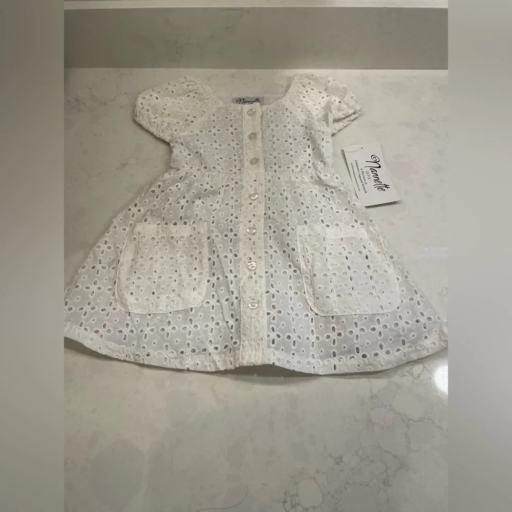 Nannette Easter/Spring White Dresses Toddler Size 2T‎ NWT